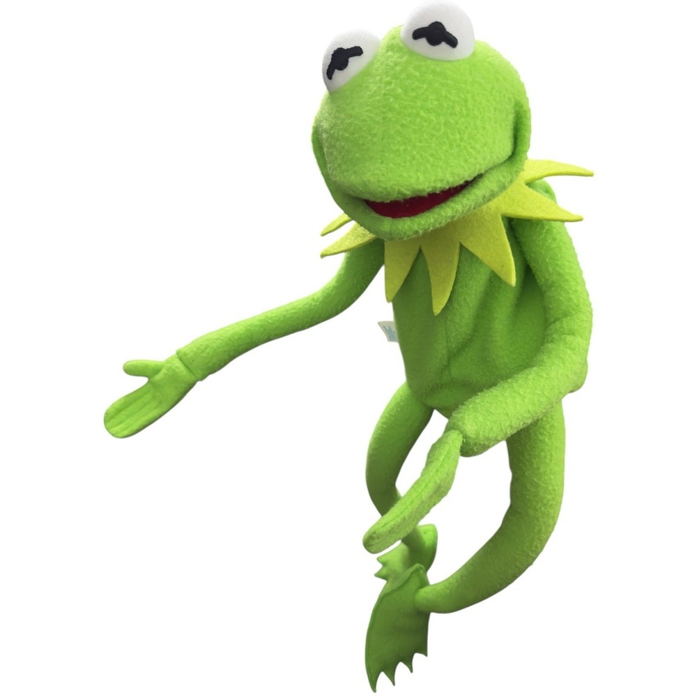 Vintage Applause Kermit The Frog Hand Body Poseable Puppet 20"